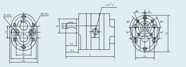 DLCB-B4/10低压多联齿轮泵